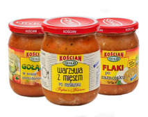 Dania gotowe posiłki regeneracyjne w słoikach